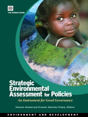 cover image of Strategic Environmental Assessment for Policies